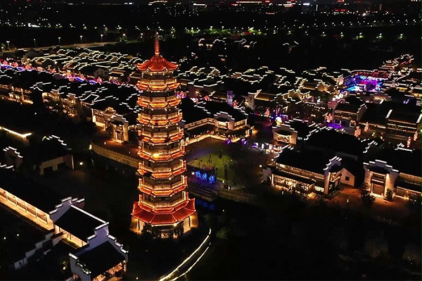 景区文旅小镇灯光亮化