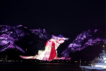 裸眼3D山体灯光亮化，打造视觉爆点，让景区成网红打卡地