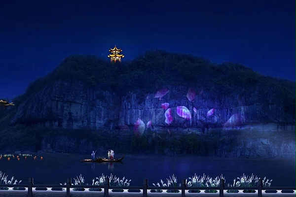 山体灯光亮化设计