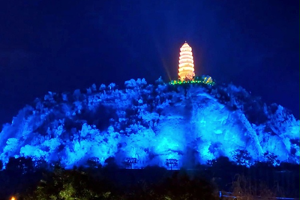 山体夜游灯光亮化工程