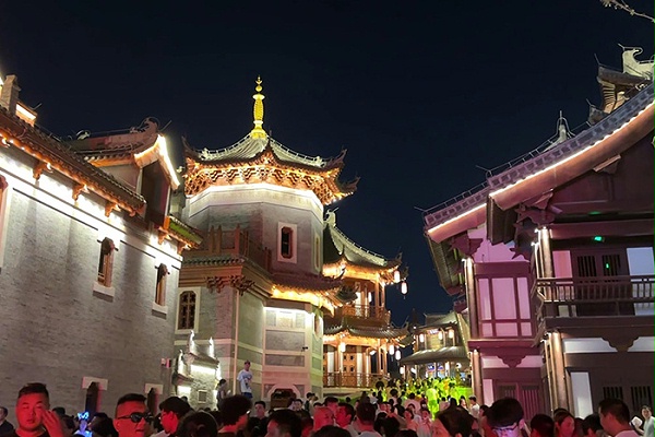 古建筑亮化设计