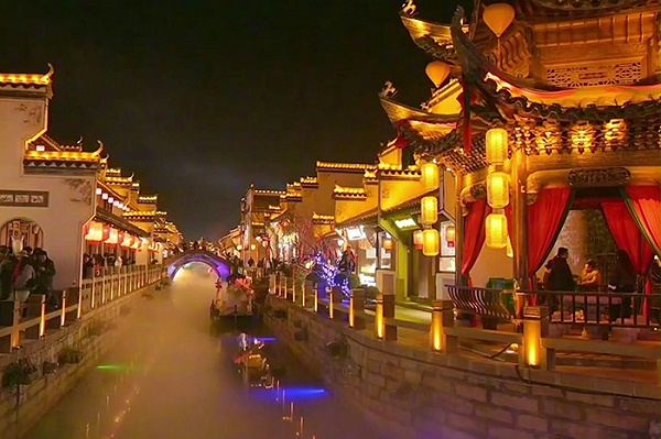 古建筑夜游灯光亮化