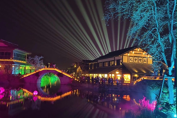 景区夜游灯光亮化