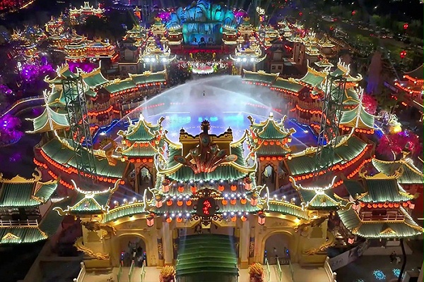 景区夜游灯光亮化