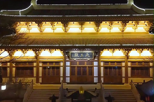 景区古建筑灯光亮化