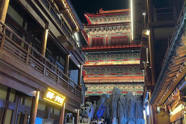 景区古建筑灯光亮化工程