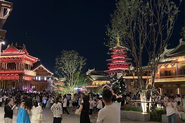 景区古建筑灯光亮化工程