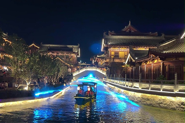 景区古建筑灯光亮化工程