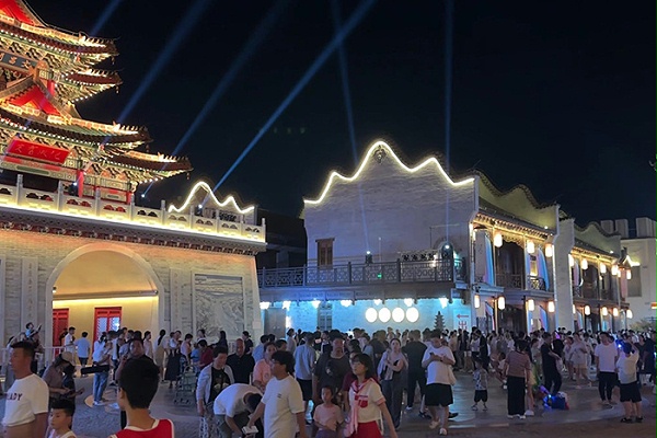 古建筑灯光亮化设计