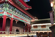 同区域景区客流差距大？古建筑亮化打造独特夜地标引客来