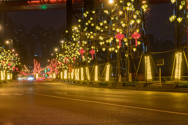 道路灯光亮化