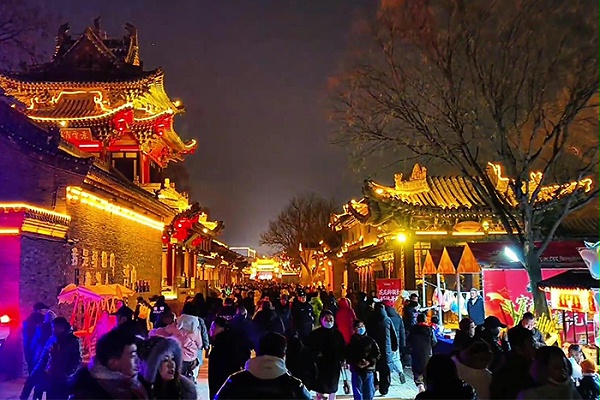 景区古建筑灯光亮化工程