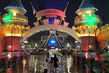 亮化工程，让游乐场变身24小时流量磁石​