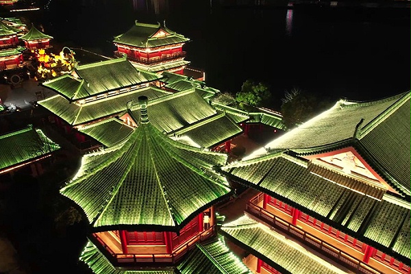景区古建筑外墙亮化工程