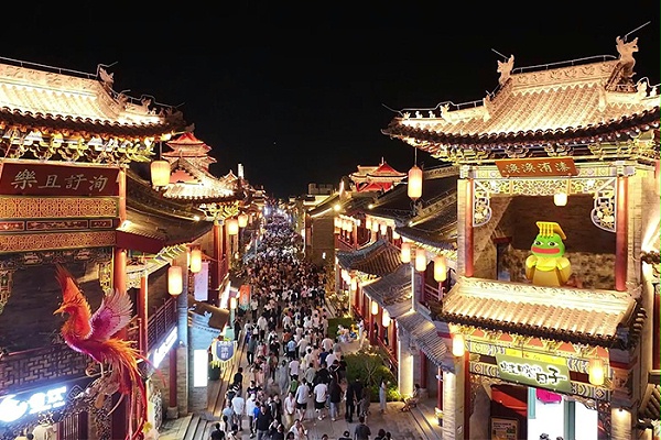 古建筑夜游灯光亮化