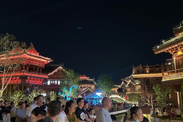 古建筑夜游灯光亮化