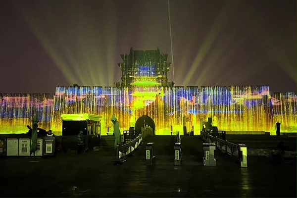 古城墙3D全息投影