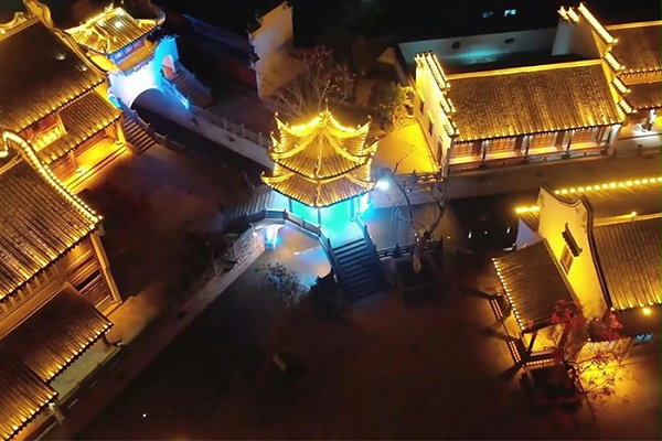 文旅小镇灯光亮化