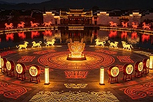 挖掘古傩祭祀文化，景区灯光亮化赋予夜游项目独特文化记忆