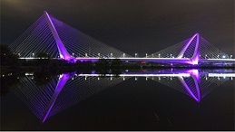 大桥灯光亮化工程是大桥的灵魂所在
