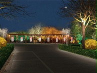 园林广场亮化-用灯光效果满足游客
