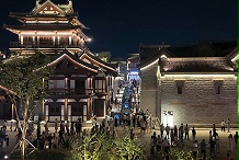 景区夜景平淡无亮点？灯光亮化重塑夜间美感，大幅提升景区吸引力