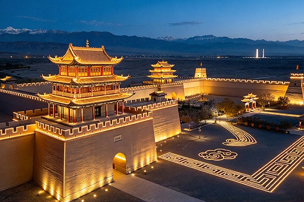 景区夜间冷清？蓬莱阁景区灯光亮化，结合仙岛文化吸引游客打卡