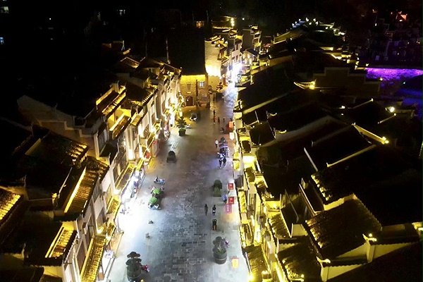 古镇灯光亮化工程