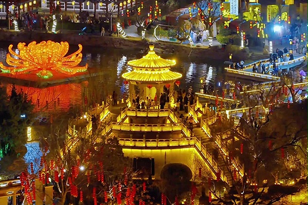 景区夜游灯光亮化