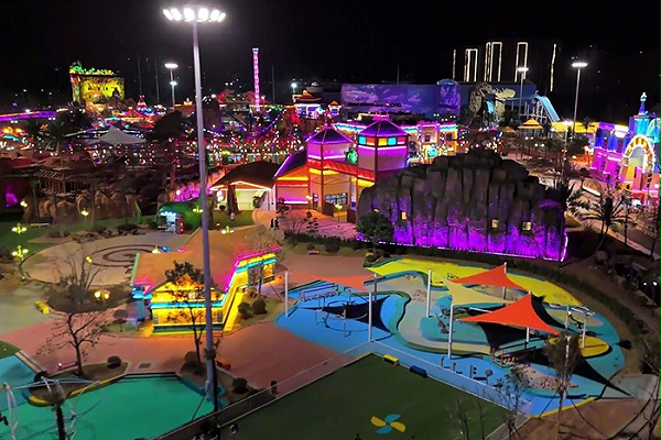 游乐园灯光亮化