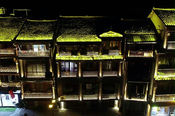 景区古建筑亮化