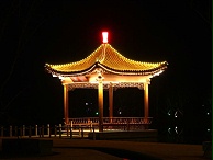 凉亭亮化-城市夜景的代表