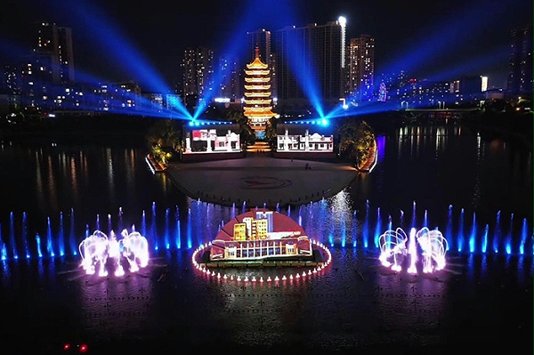 景区夜游灯光亮化