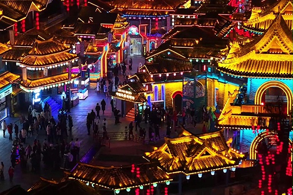 景区夜游灯光亮化工程