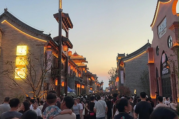 明亮照明古建筑亮化案例