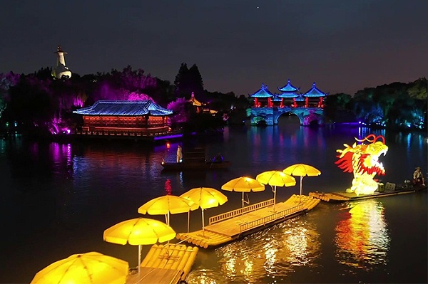 景区夜游灯光亮化
